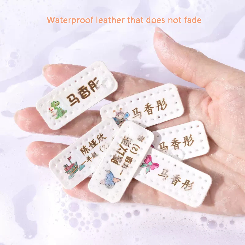 Customized Name Leather Laser  - огляд і ціна Baby Clothing Labels