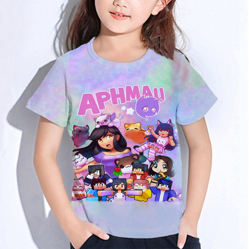 Aphmau Meows Cat T Shirts Cart - огляд і ціна Baby Clothing For Sale