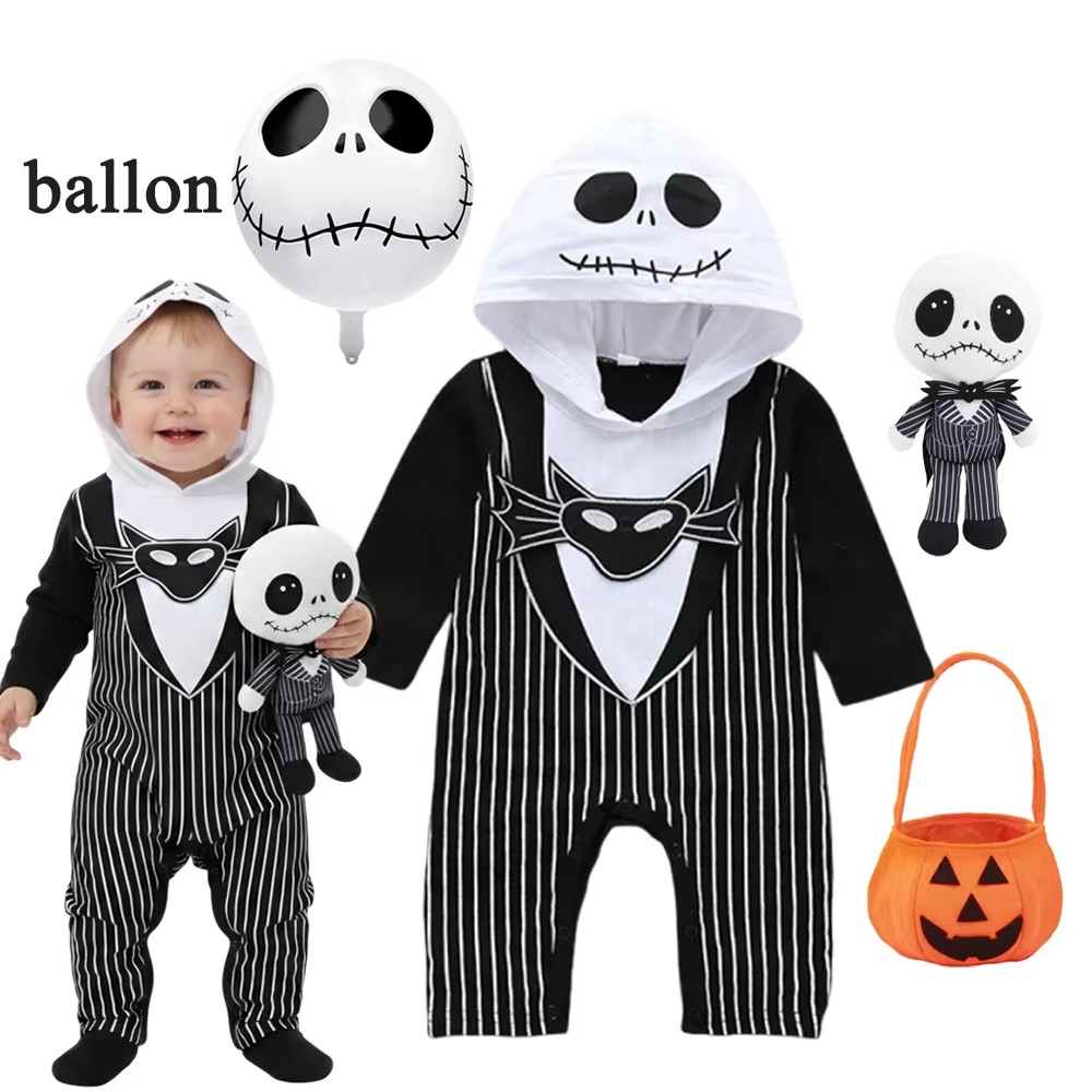 Baby Boys Hooded Romper Hallow - огляд і ціна Baby Clothing Discount