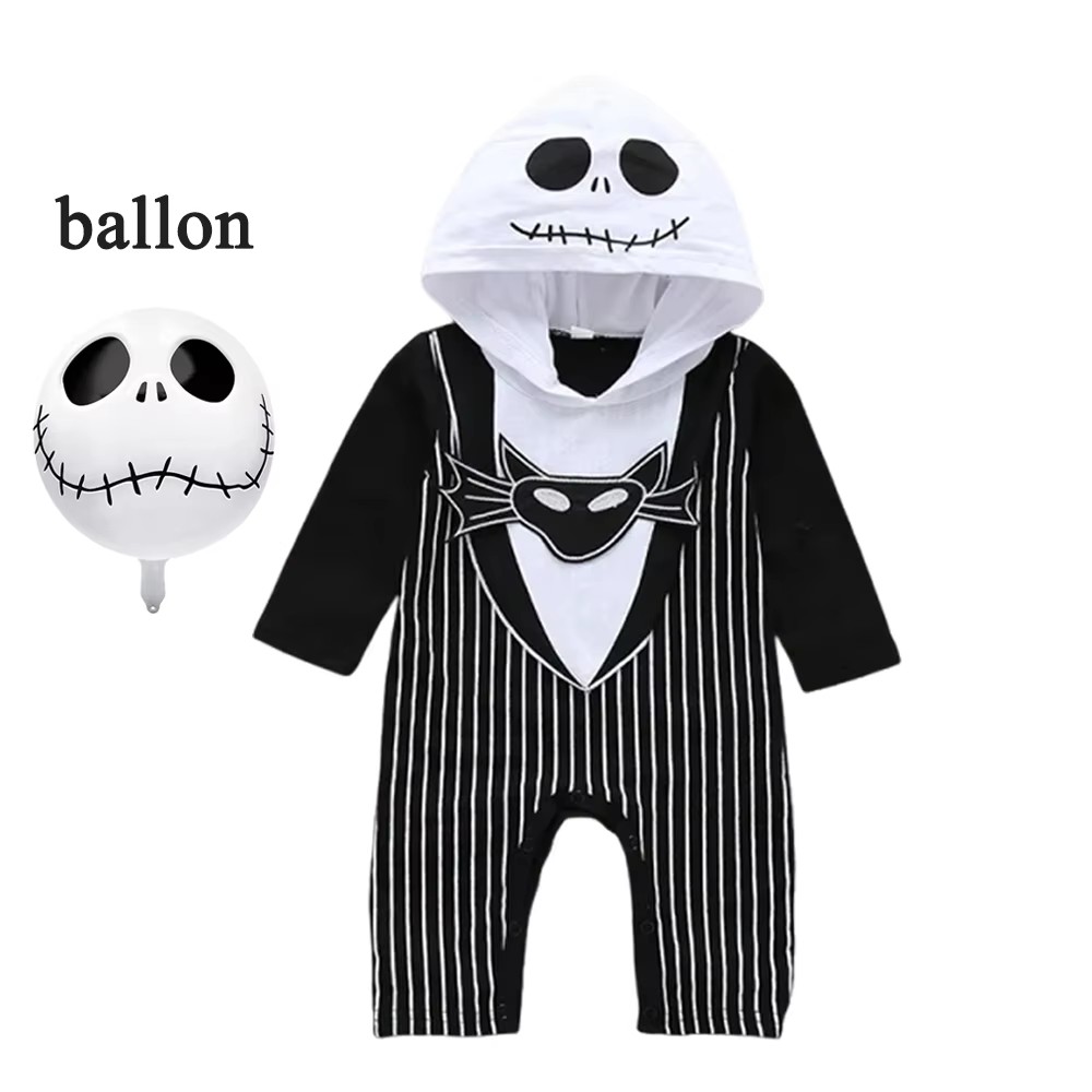 Baby Boys Hooded Romper Hallow - огляд і ціна Baby Clothing Discount