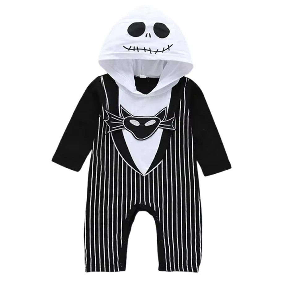 Baby Boys Hooded Romper Hallow - огляд і ціна Baby Clothing Discount