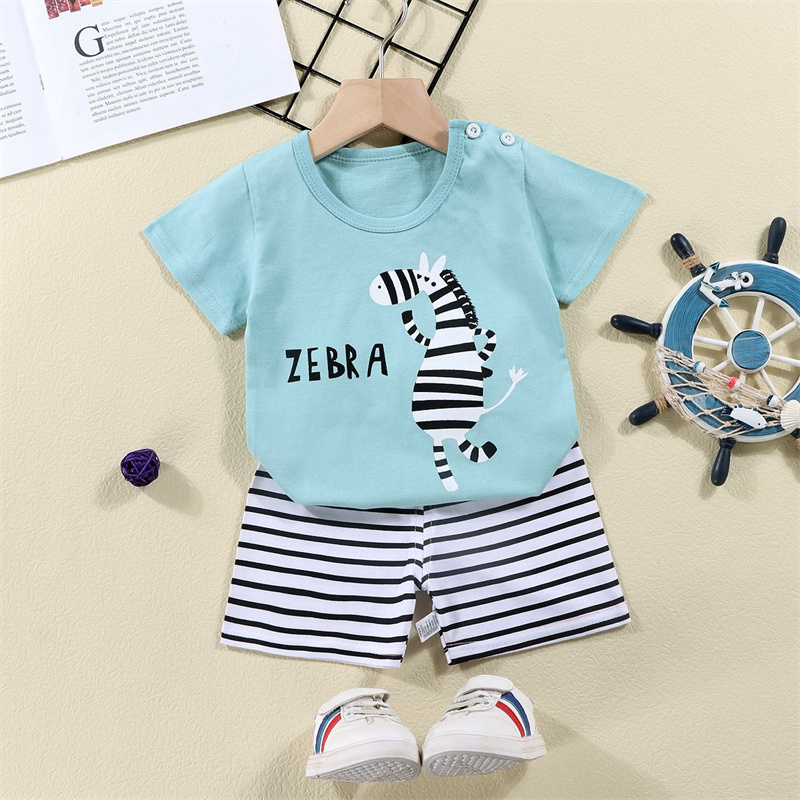 Cotton Tees+Shorts 2-piece Tra - огляд і ціна Baby Clothing For Sale