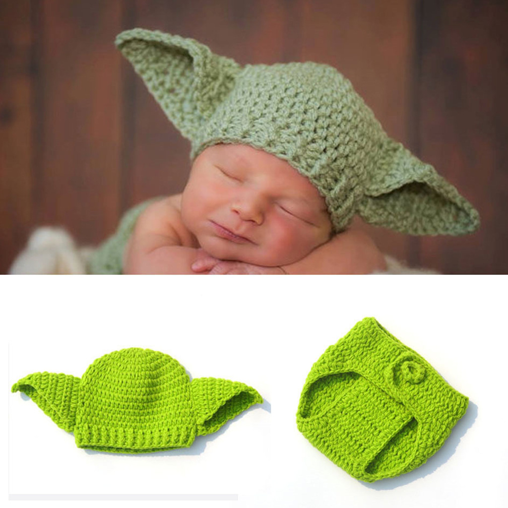 Green Yoda Handmade Woolen Bab - огляд і ціна Baby Yoda Clothing