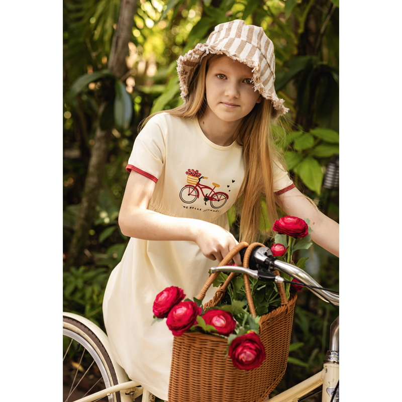 Ali Plus SS26 Printed Bike col - огляд і ціна Baby Clothing For Sale