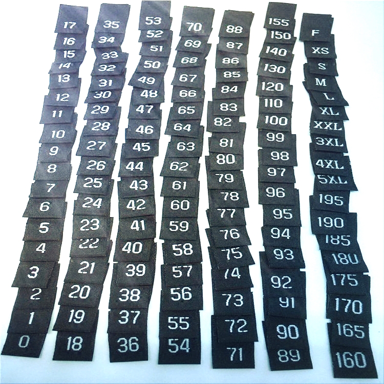 Size Label Digital Number Labe - огляд і ціна Baby Clothing Labels