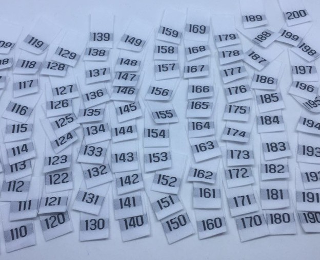 Size Label Digital Number Labe - огляд і ціна Baby Clothing Labels