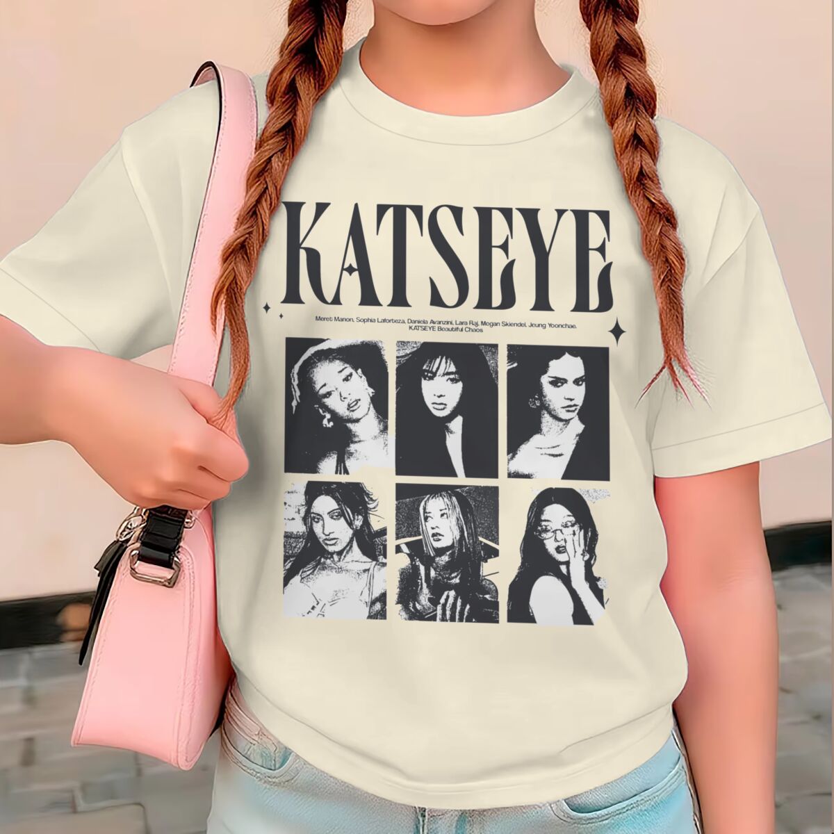 KATSEYE Print Summer Tops Girl - огляд і ціна Baby Clothing For Sale