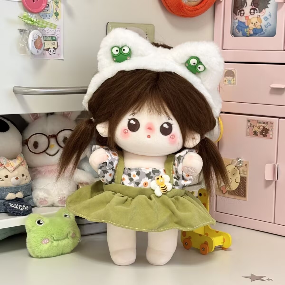Cute 20cm cotton doll clothing - огляд і ціна Baby Clothing Cheap