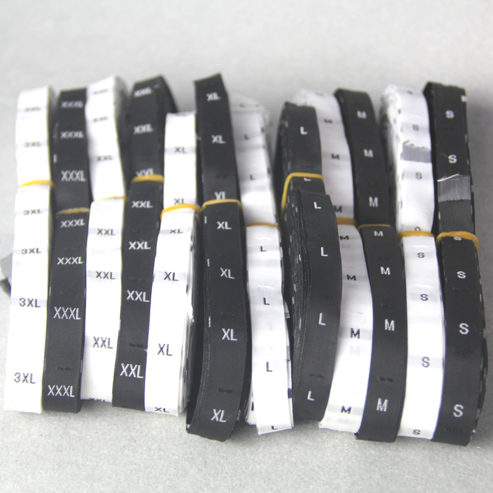 500Pcs/Lot Stock Size Number X - огляд і ціна Baby Clothing Labels